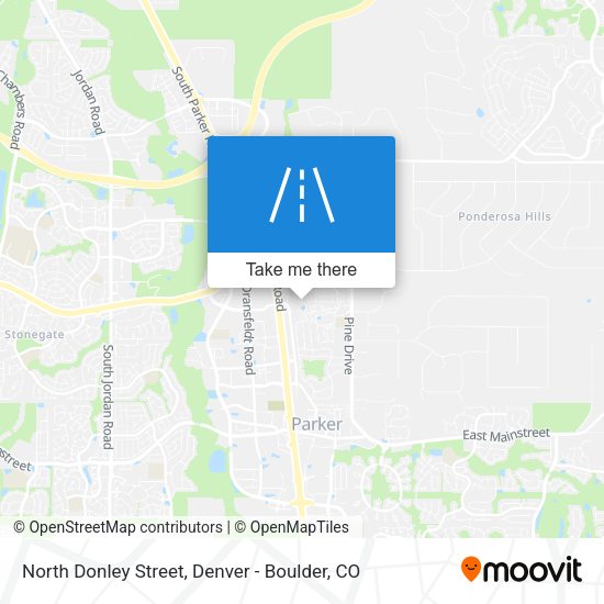 Mapa de North Donley Street