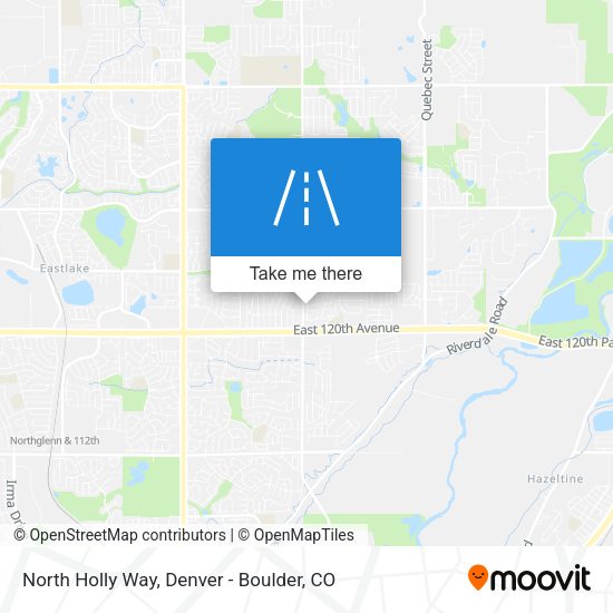 Mapa de North Holly Way