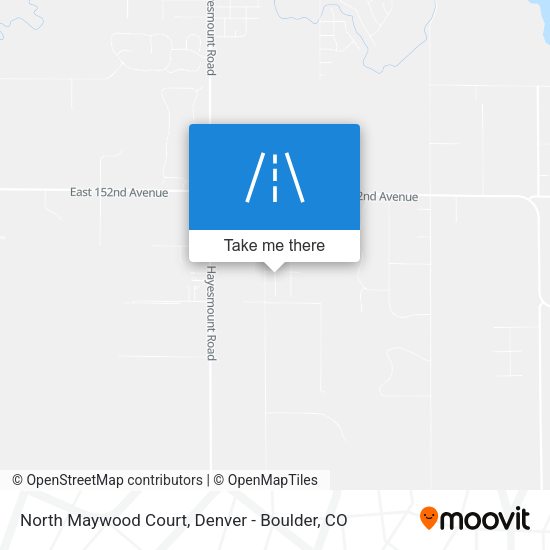 North Maywood Court map