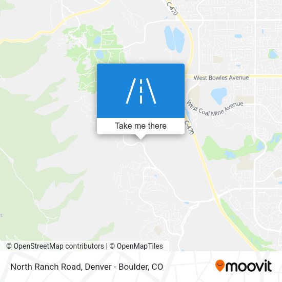 North Ranch Road map