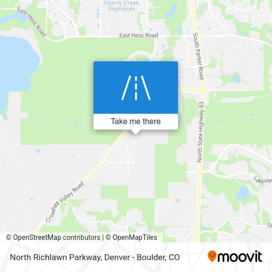 North Richlawn Parkway map