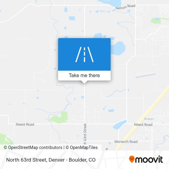 Mapa de North 63rd Street