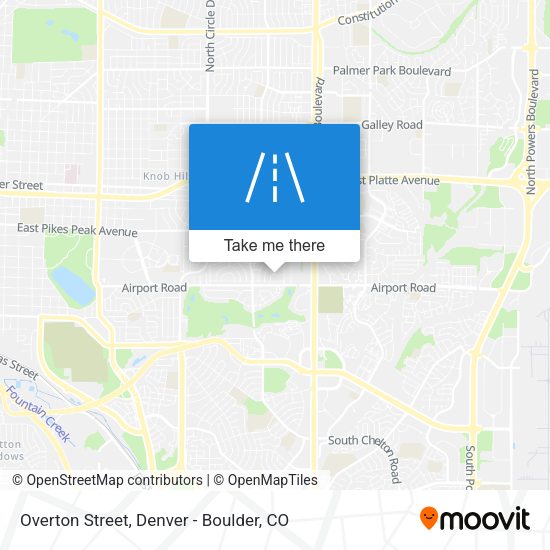 Mapa de Overton Street