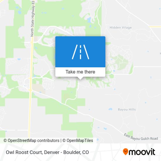 Owl Roost Court map