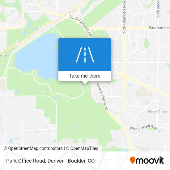 Park Office Road map