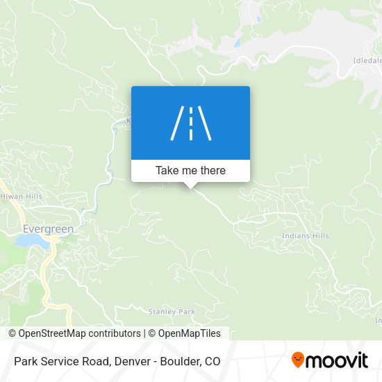 Mapa de Park Service Road