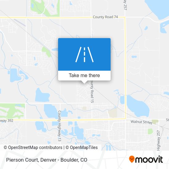 Pierson Court map