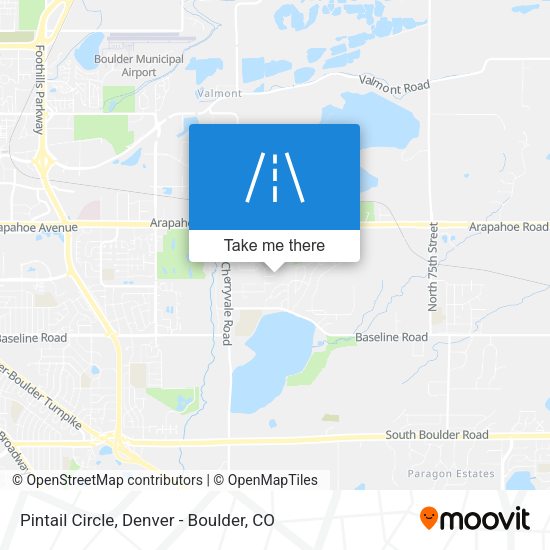 Pintail Circle map