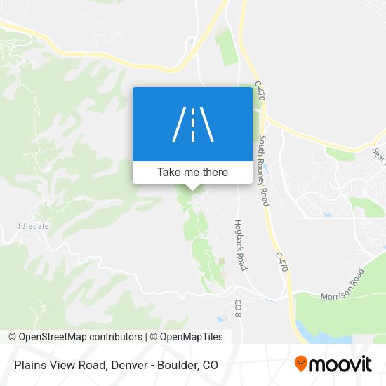Mapa de Plains View Road