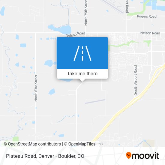 Mapa de Plateau Road