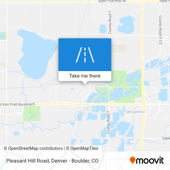 Mapa de Pleasant Hill Road