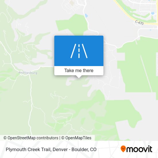 Plymouth Creek Trail map