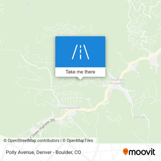 Polly Avenue map