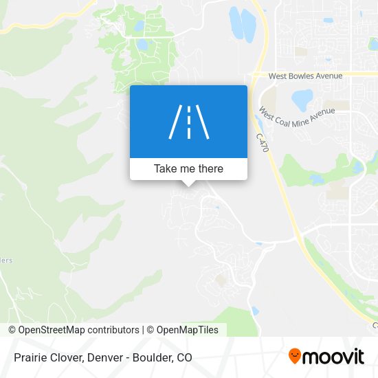 Prairie Clover map