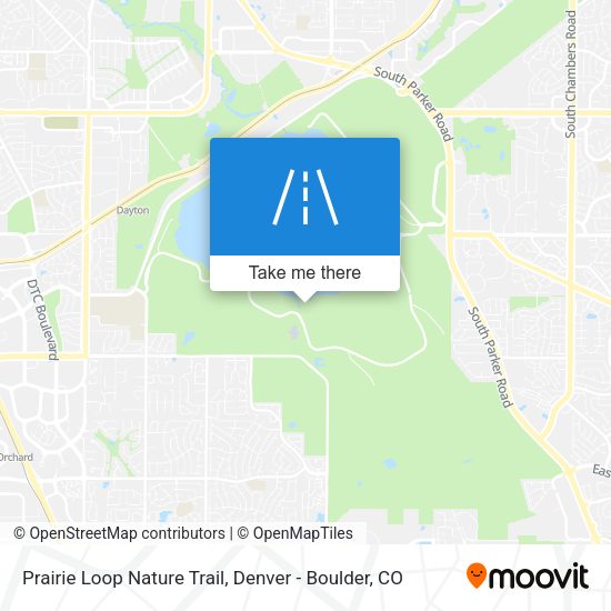 Mapa de Prairie Loop Nature Trail