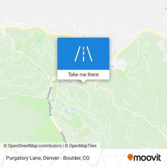 Purgatory Lane map