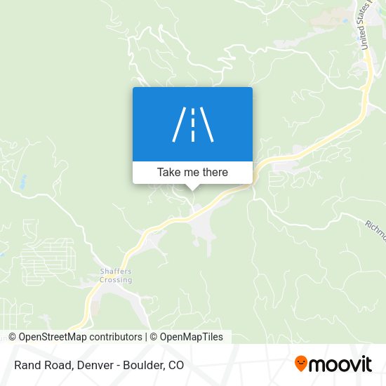 Mapa de Rand Road