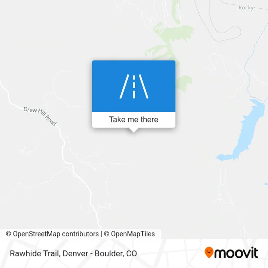 Rawhide Trail map