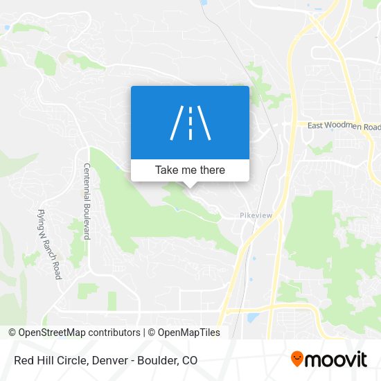 Mapa de Red Hill Circle
