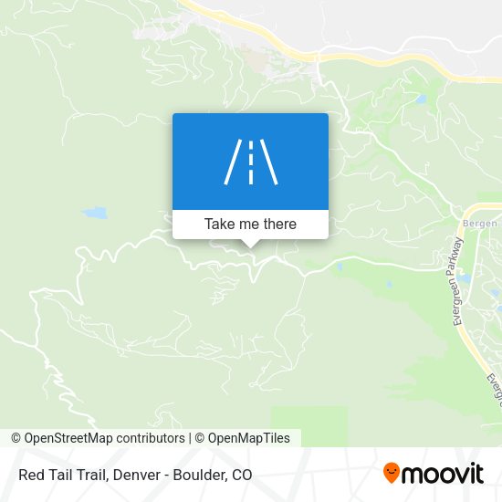 Mapa de Red Tail Trail