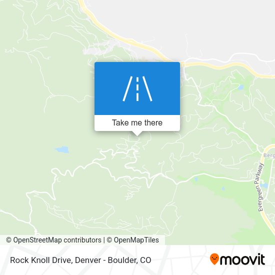 Rock Knoll Drive map