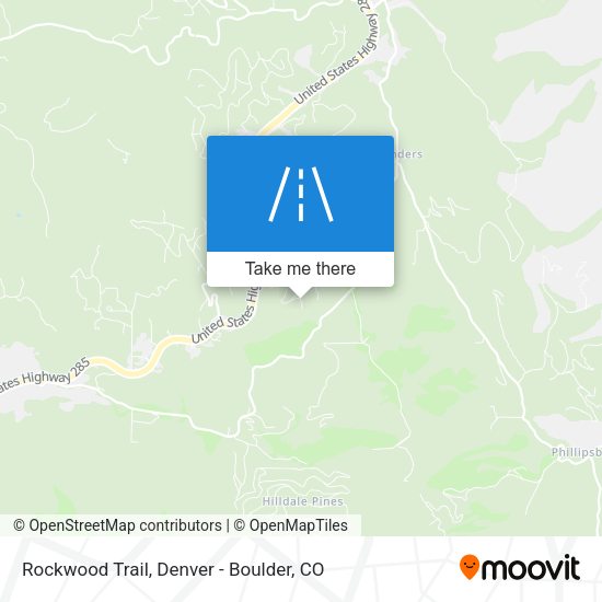 Rockwood Trail map