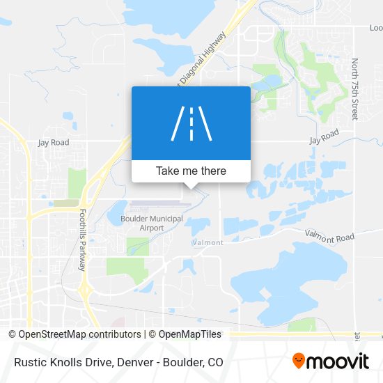 Mapa de Rustic Knolls Drive