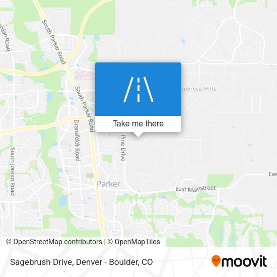 Mapa de Sagebrush Drive