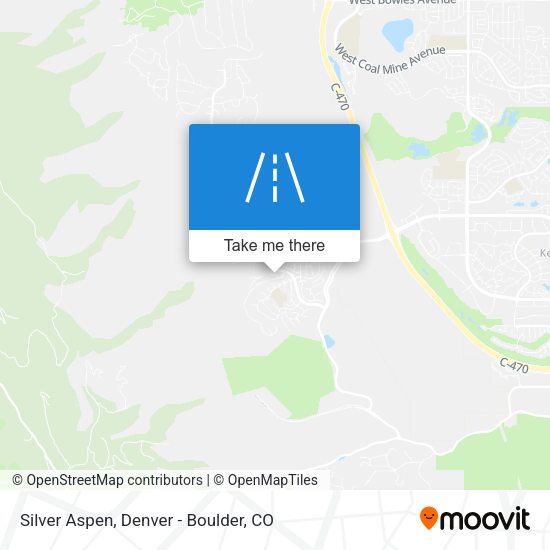 Mapa de Silver Aspen