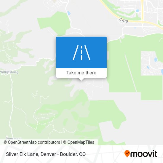 Mapa de Silver Elk Lane