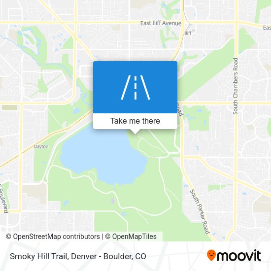 Smoky Hill Trail map