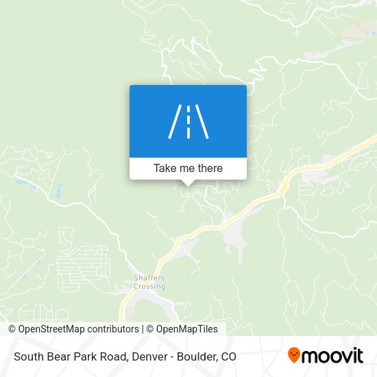 South Bear Park Road map