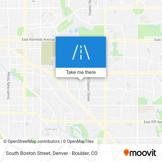 South Boston Street map
