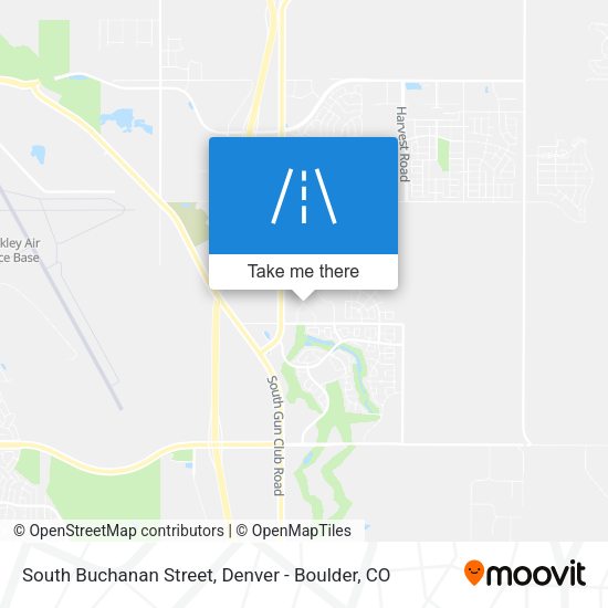 South Buchanan Street map