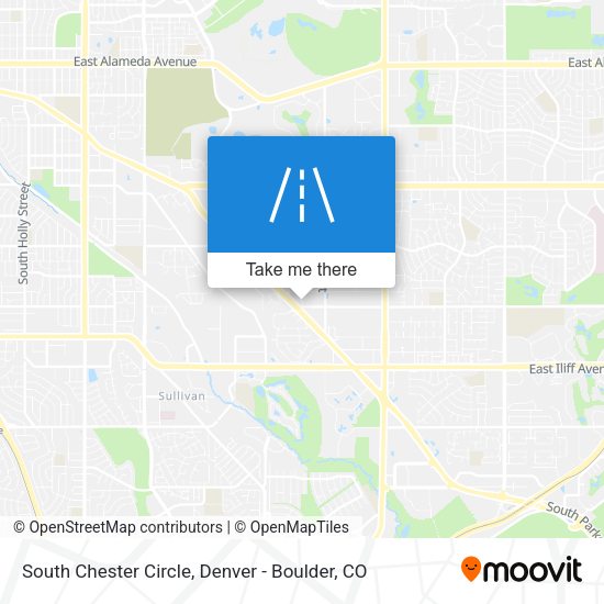 South Chester Circle map