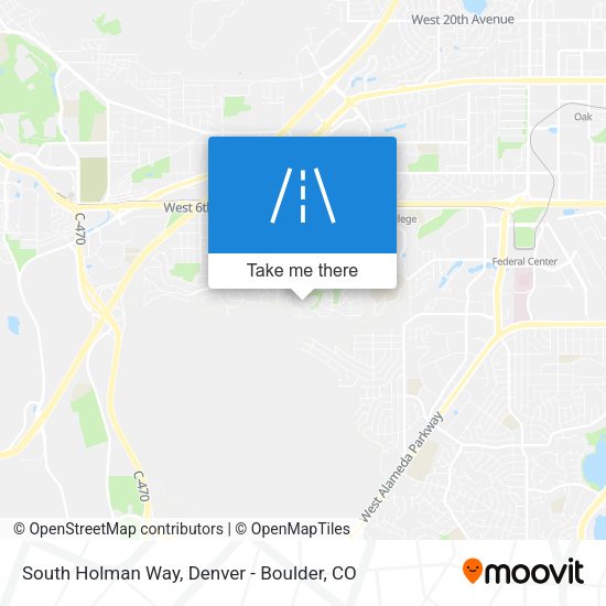 Mapa de South Holman Way