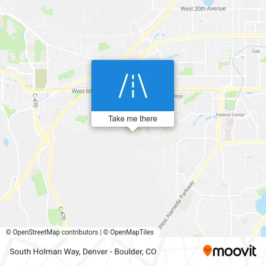 Mapa de South Holman Way