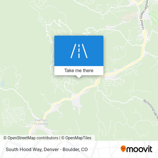 Mapa de South Hood Way