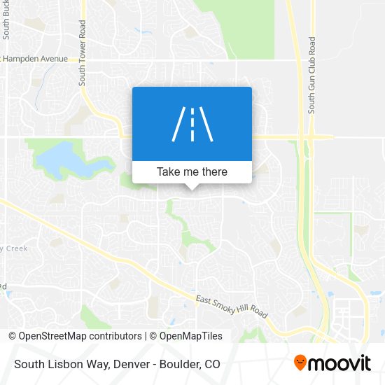 South Lisbon Way map