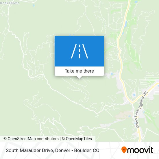South Marauder Drive map