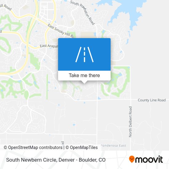 Mapa de South Newbern Circle
