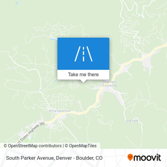 Mapa de South Parker Avenue