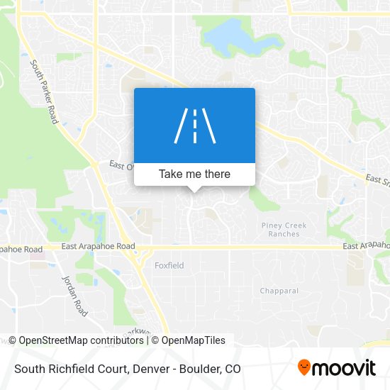 South Richfield Court map