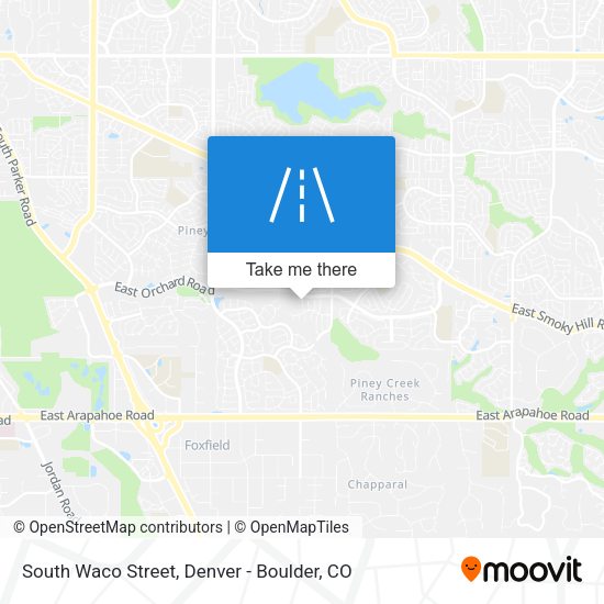 Mapa de South Waco Street