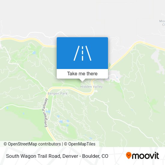 Mapa de South Wagon Trail Road