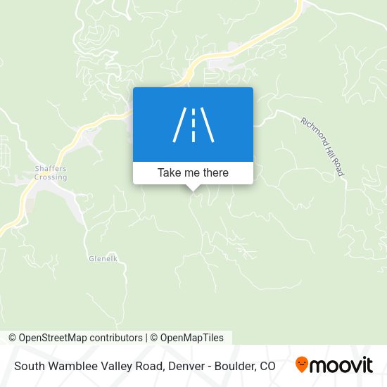 Mapa de South Wamblee Valley Road