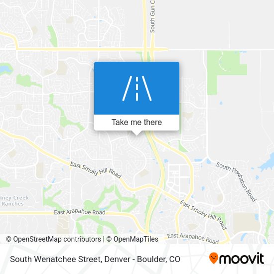 South Wenatchee Street map