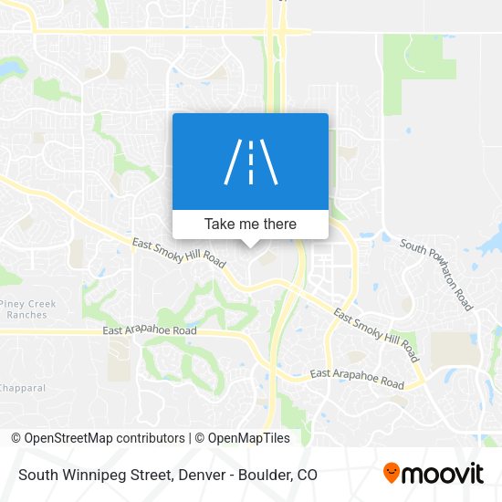 South Winnipeg Street map