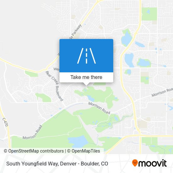 South Youngfield Way map