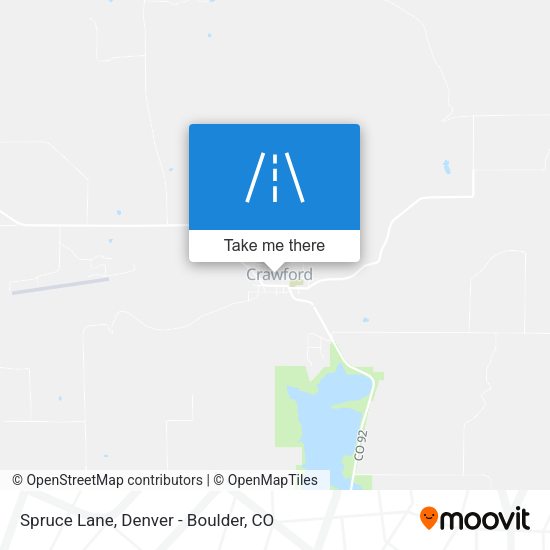 Mapa de Spruce Lane